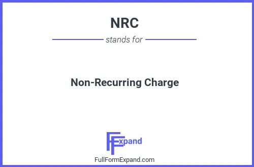 Full form of NRC