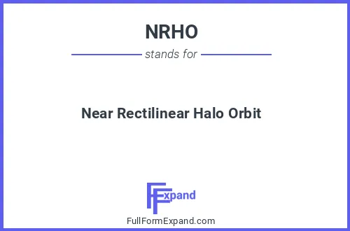 Full form of NRHO