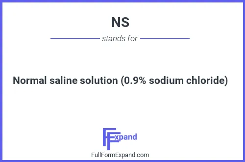 Full form of NS