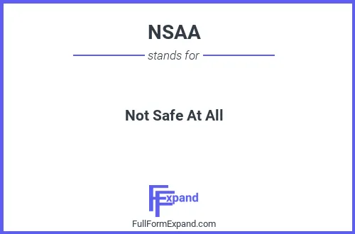 Full form of NSAA