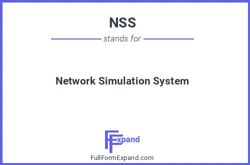 Full form of NSS
