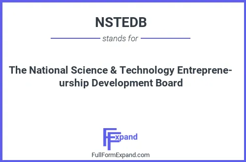 Full form of NSTEDB