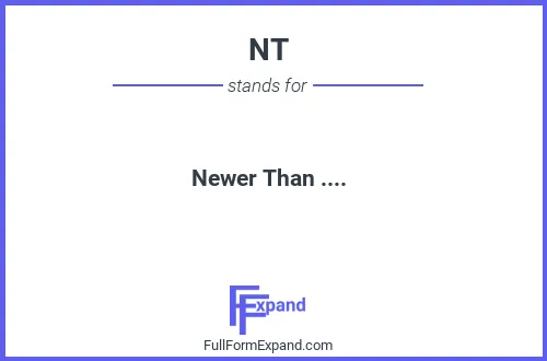 Full form of NT