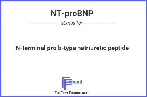Full form of NT-proBNP