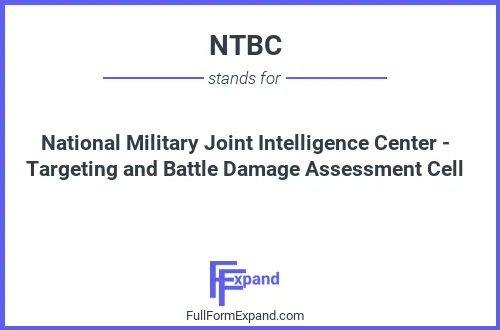 Full form of NTBC