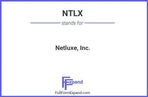 Full form of NTLX