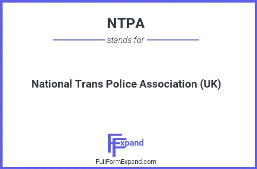 Full form of NTPA
