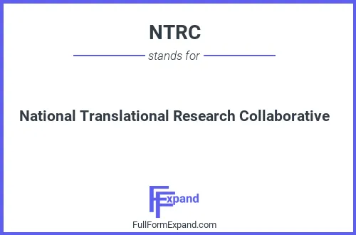 Full form of NTRC