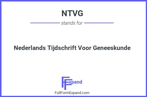 Full form of NTVG