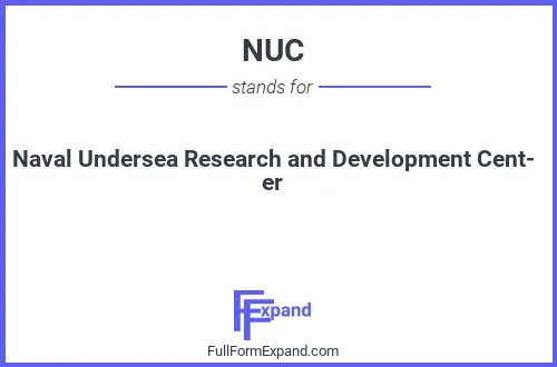 Full form of NUC