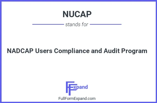 Full form of NUCAP