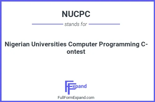 Full form of NUCPC