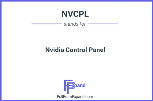 Full form of NVCPL