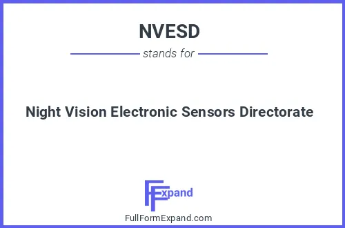 Full form of NVESD