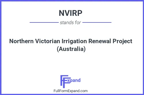 Full form of NVIRP