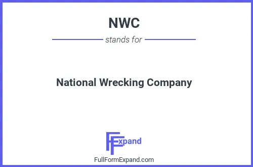 Full form of NWC