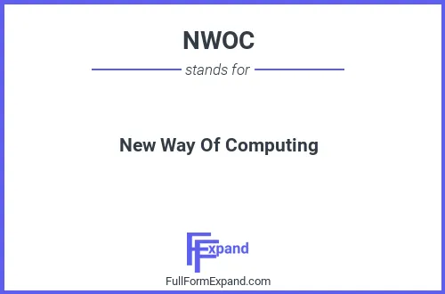 Full form of NWOC