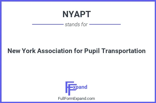 Full form of NYAPT