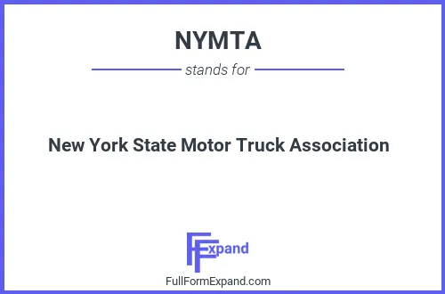 Full form of NYMTA