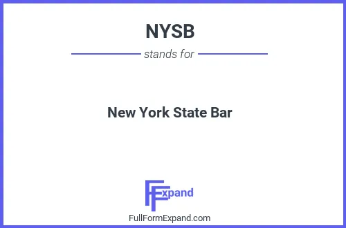 Full form of NYSB