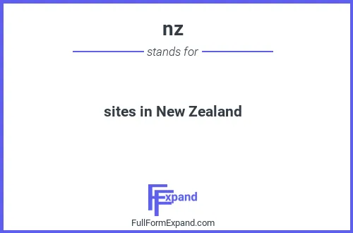 Full form of nz