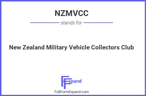 Full form of NZMVCC