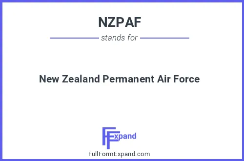 Full form of NZPAF