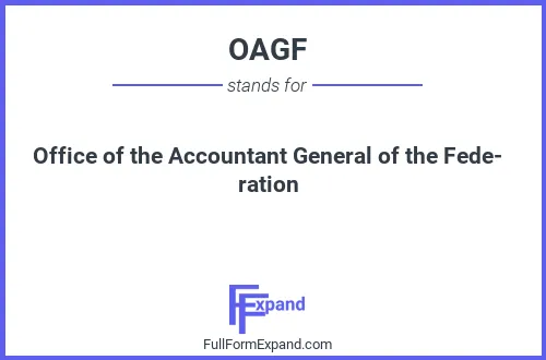 Full form of OAGF