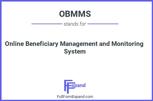 Full form of OBMMS