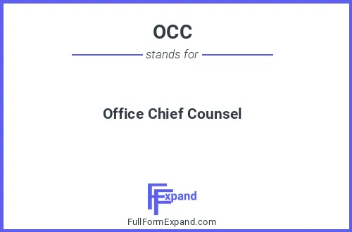 Full form of OCC