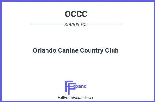 Full form of OCCC