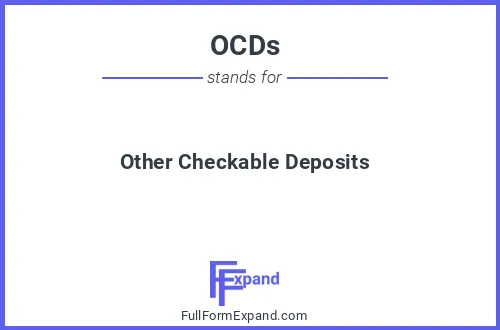 Full form of OCDs