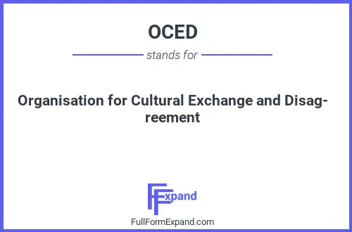 Full form of OCED