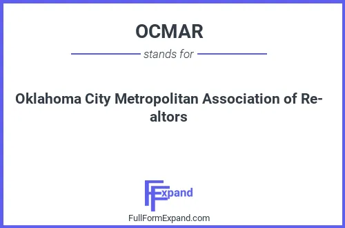 Full form of OCMAR