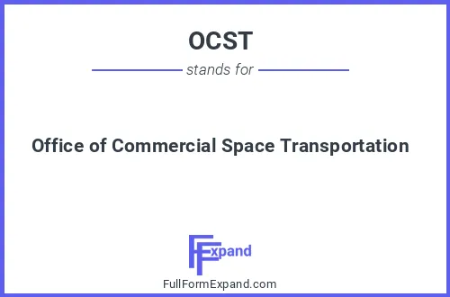 Full form of OCST