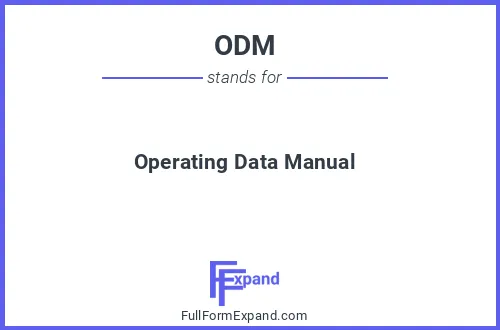 Full form of ODM