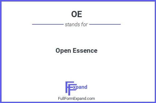 Full form of OE