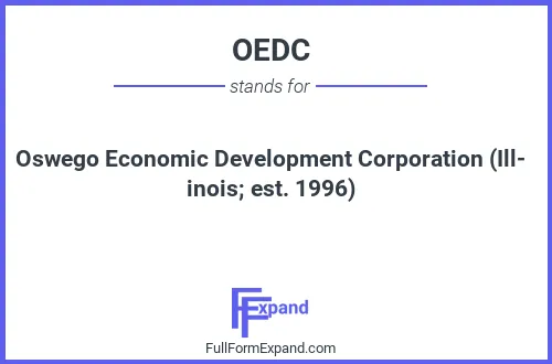 Full form of OEDC