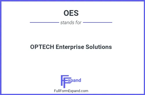 Full form of OES