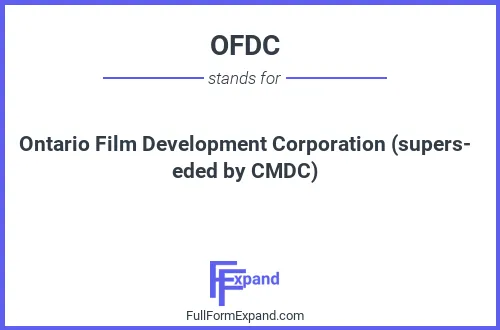 Full form of OFDC