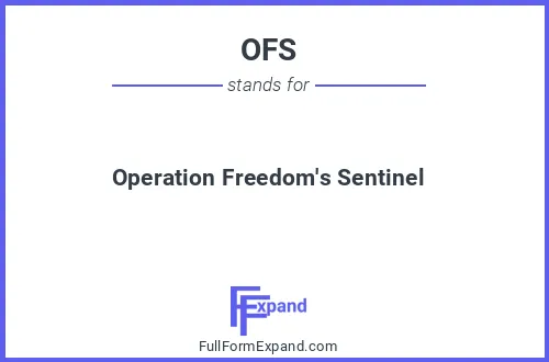 Full form of OFS