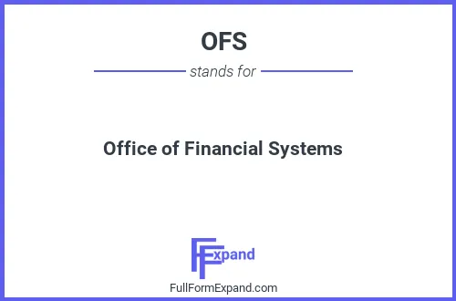 Full form of OFS