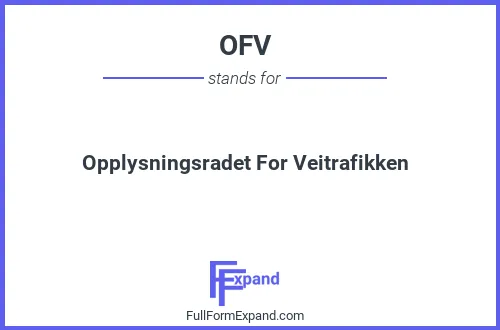 Full form of OFV