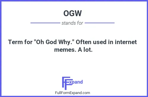 Full form of OGW