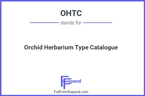 Full form of OHTC
