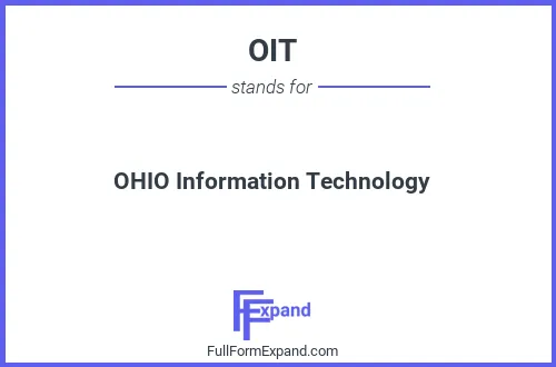 Full form of OIT