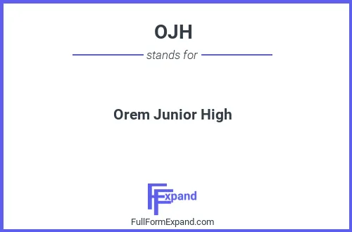 Full form of OJH