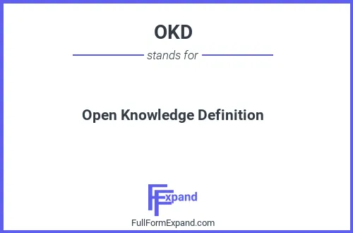 Full form of OKD