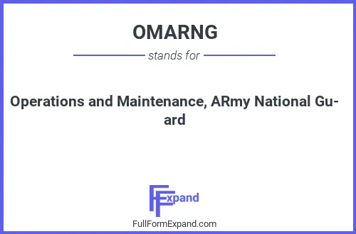 Full form of OMARNG