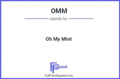 Full form of OMM